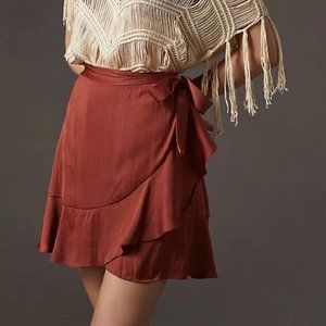 Maeve x Anthropologie Wrap Skirt